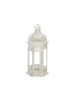 ANTIQUE-STYLE FLORAL LANTERN